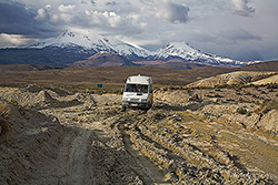 Zufahrt zum Salar de Surire