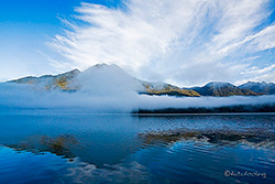 Morgenstimmung am Lago Blanco - Park Pumalin