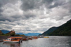 Anlegestelle in Petrohu&eacute;