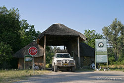 Altes North Gate, Moremi Nationalpark