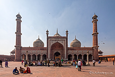 Jama Masjid - die größte Moschee Indiens