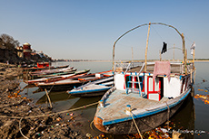 Yachthafen am Ganges, Varanasi