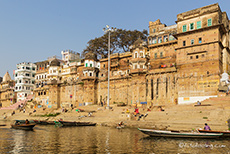 Mit dem Boot auf dem Ganges unterwegs, Varanasi