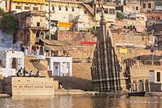 verfallener Tempel am Ganges, Varanasi