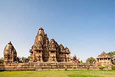 Vishwanath Tempel und Nandi Mandap, West Tempel Gruppe, Khajuraho