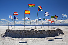 Flaggen am bekannten Salzhotel