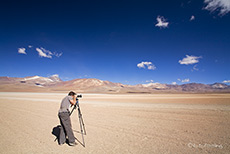 Fotopause auf dem Altiplano
