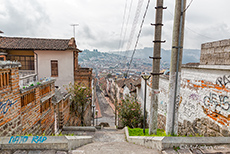 Straßen von Quito, Ecuador