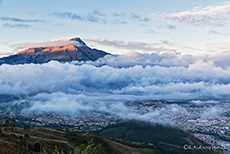Vulkan Imbabura, Ibarra, Ecuador