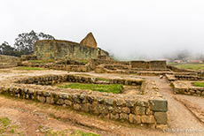 Die Ruinen von Ingapirca, Ecuador