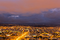 Blaue Stunde über Cuenca