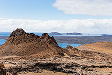 Vulkankrater, Insel Bartolomé, Galapagos Inseln