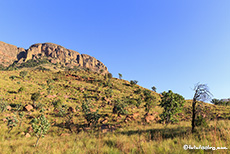 Tolle Berglandschaft im Marakele Nationalpark, Südafrika