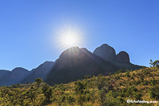 Berglandschaft im Marakele Nationalpark, Südafrika