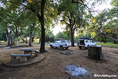 Mabalauta Camp, Gonarezhou Nationalpark, Zimbabwe