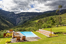 Pool mit Aussicht, Gocta Lodge, Cocachimba