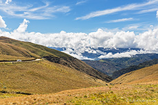 Auf dem Weg zum Calla Calla Pass 3600 m