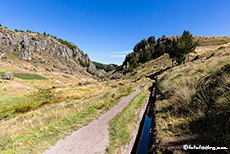 Das Pre-Inka Aquädukt ist ca. 8 km lang