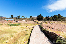 Insel Taquile im Titicacasee, Peru