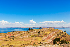 Insel Taquile im Titicacasee, Peru