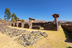 Ruinen von Raqchi, Peru
