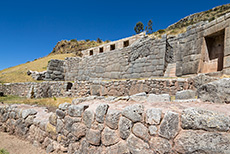 Inka Ruine Tambo Machay - Bad der Inka