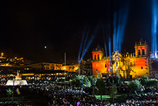 Lasershow zum Inti Raymi & the Anniversary Celebrations of Cusco