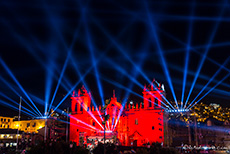 Lasershow zum Inti Raymi & the Anniversary Celebrations of Cusco