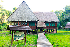 Parkstation in Limonal, Manu Nationalpark