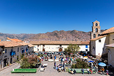 Plaza San Blas und Kirche San  Blas, Cusco