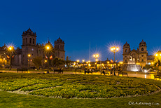 Kathedrale von Cusco und Jesuiten Kirche an der Plaza de Armas, Cusco