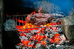 leckeres argentinisches Steak