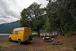 Campsite der CONAF am Lago Todos Los Santos (Allerheiligen See)